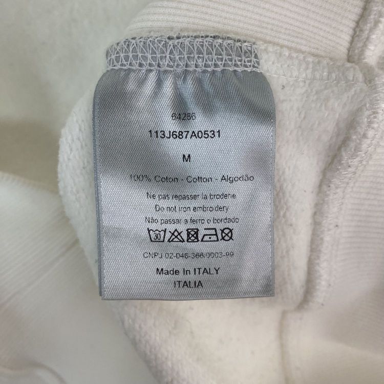 Dior Dior Floral Logo Sweatshirt Size M Size US M / EU 48-50 / 2 - 4 Thumbnail