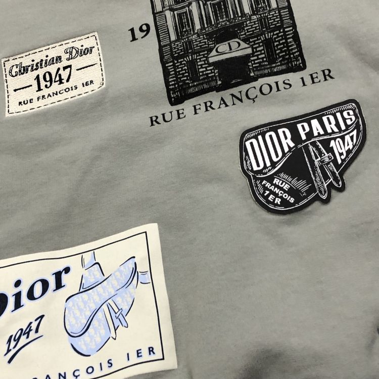 Dior Dior Graphic Logo Sweatshirt Size M Size US M / EU 48-50 / 2 - 6 Thumbnail
