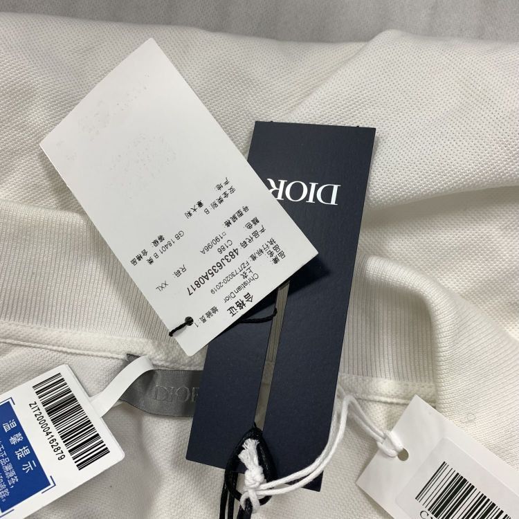 Dior Dior Embroidered Card Polo Shirt Size M Size US M / EU 48-50 / 2 - 5 Thumbnail