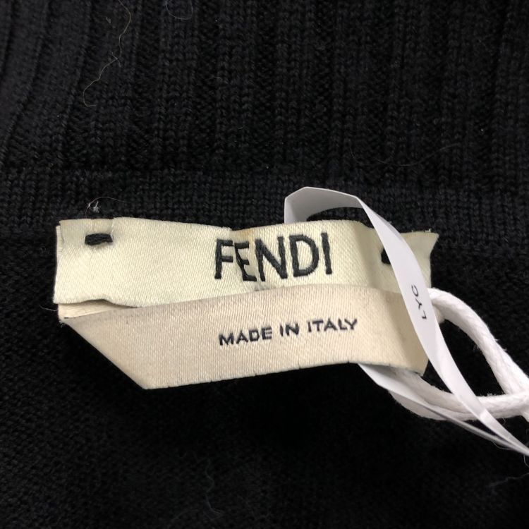 Fendi Fendi Fur Eye Turtleneck Sweater Size 40 Size S / US 4 / IT 40 - 3 Thumbnail