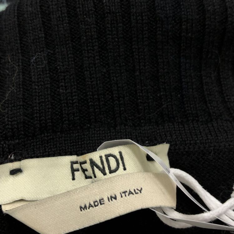 Fendi Fendi Fur Eye Turtleneck Sweater Size 40 Size S / US 4 / IT 40 - 7 Thumbnail