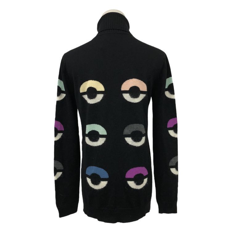 Fendi Fendi Fur Eye Turtleneck Sweater Size 40 Size S / US 4 / IT 40 - 2 Thumbnail