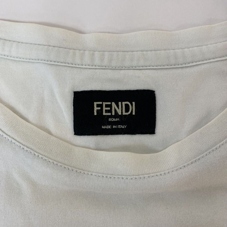 Fendi Fendi Patch Logo T-Shirt Size S Size US S / EU 44-46 / 1 - 3 Thumbnail