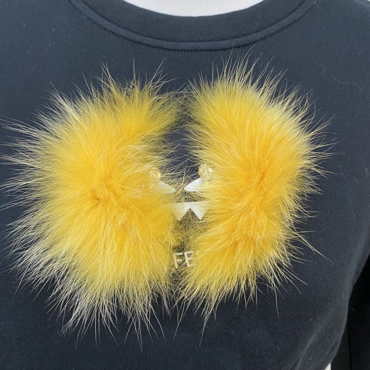 Fendi Fendi Fox Fur Patch Sweatshirt Size 38 Size XS / US 0-2 / IT 36-38 - 6 Thumbnail