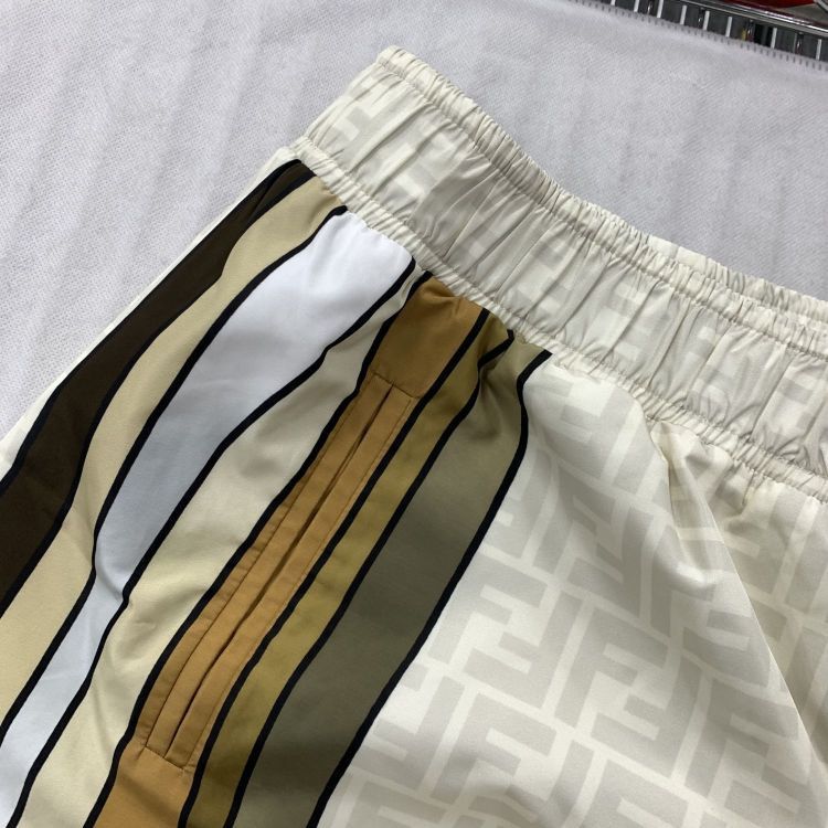 Fendi Fendi FF Monogram Stripe Shorts Size L Size US 34 / EU 50 - 7 Thumbnail