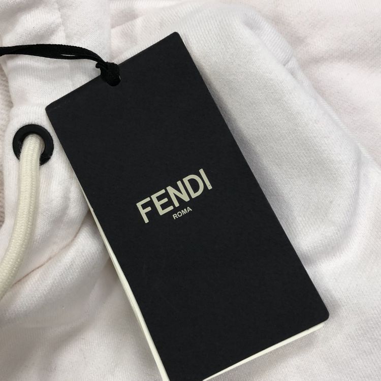 Fendi Fendi Embellished Logo Hoodie Size IT 42 Size M / US 6-8 / IT 42-44 - 10 Thumbnail