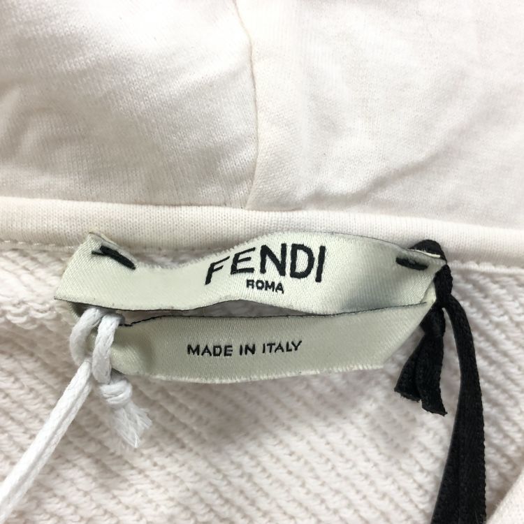 Fendi Fendi Embellished Logo Hoodie Size IT 42 Size M / US 6-8 / IT 42-44 - 3 Thumbnail