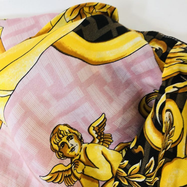 Fendi Fendi x Versace Baroque Print Mini Skirt Size 42 Size 28" / US 6 / IT 42 - 7 Thumbnail