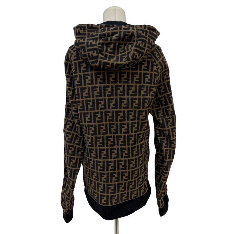 Fendi Fendi FF Logo Zip Hoodie Size L Size US L / EU 52-54 / 3 - 2 Thumbnail