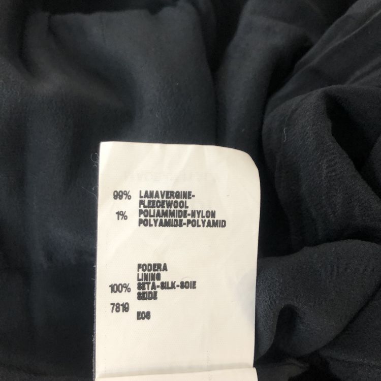 Fendi Fendi Black Wool Silk Midi Dress Size 40 Size S / US 4 / IT 40 - 5 Thumbnail