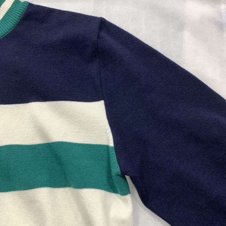 Fendi Fendi Striped Quarter-Zip Knit Sweater Size M Size US M / EU 48-50 / 2 - 7 Thumbnail