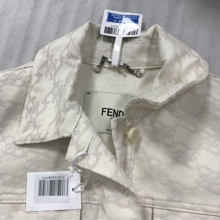 Fendi Fendi Logo Jacquard Jacket Size IT 40 Size S / US 4 / IT 40 - 9 Thumbnail