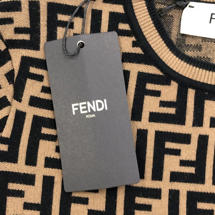 Fendi Fendi FF Monogram Knit Sweater Size 38 Size XS / US 0-2 / IT 36-38 - 9 Thumbnail