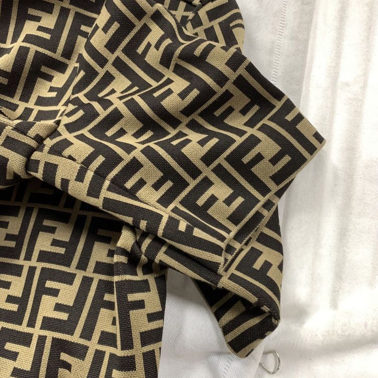Fendi Fendi Zucca Monogram Collared Dress Size S Size S / US 4 / IT 40 - 7 Thumbnail