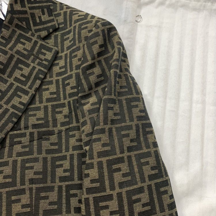 Fendi Fendi Monogram Blazer Size 36R Size 36R - 5 Thumbnail