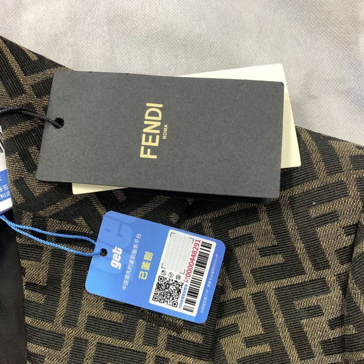Fendi Fendi Monogram Blazer Size 36R Size 36R - 8 Thumbnail