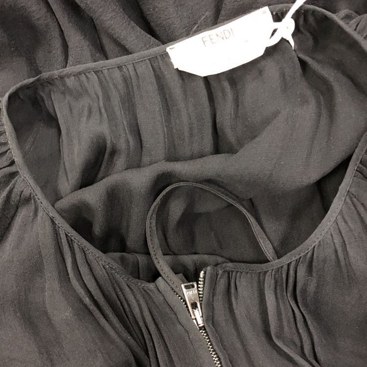 Fendi Fendi Silk Cocktail Mini Dress IT 42 Size M / US 6-8 / IT 42-44 - 6 Thumbnail