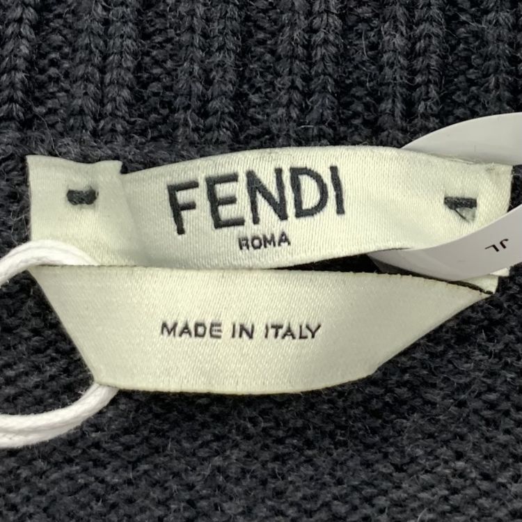 Fendi Fendi FF Logo Knit Cardigan Size IT 38 Size XS / US 0-2 / IT 36-38 - 3 Thumbnail