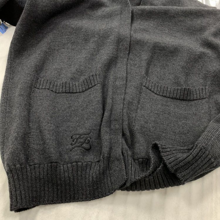 Fendi Fendi FF Logo Knit Cardigan Size IT 38 Size XS / US 0-2 / IT 36-38 - 6 Thumbnail