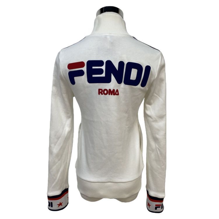 Fendi Fendi Logo Zip Up Jacket Size 40 Size S / US 4 / IT 40 - 2 Thumbnail