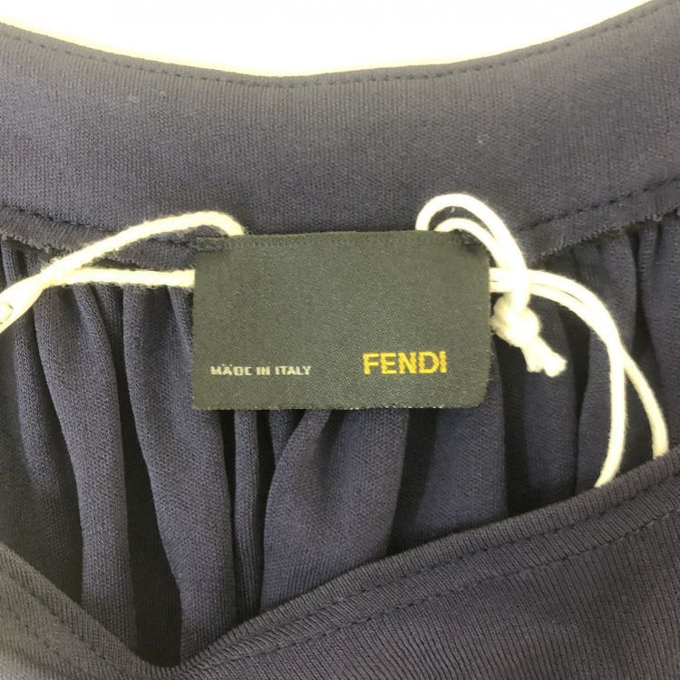Fendi Fendi Navy Tank Top Size 38 Size XS / US 0-2 / IT 36-38 - 3 Thumbnail