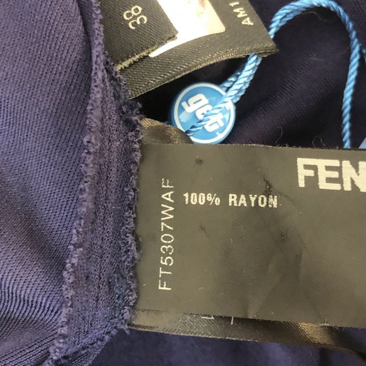 Fendi Fendi Navy Tank Top Size 38 Size XS / US 0-2 / IT 36-38 - 5 Thumbnail