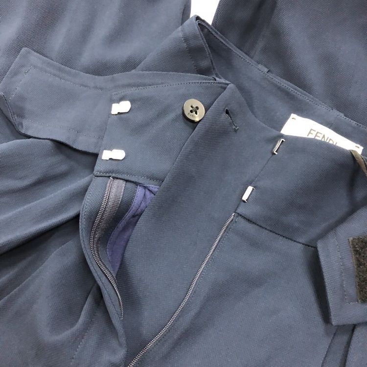 Fendi Fendi Navy Trousers Size IT 40 Size 27" / US 4 / IT 40 - 6 Thumbnail