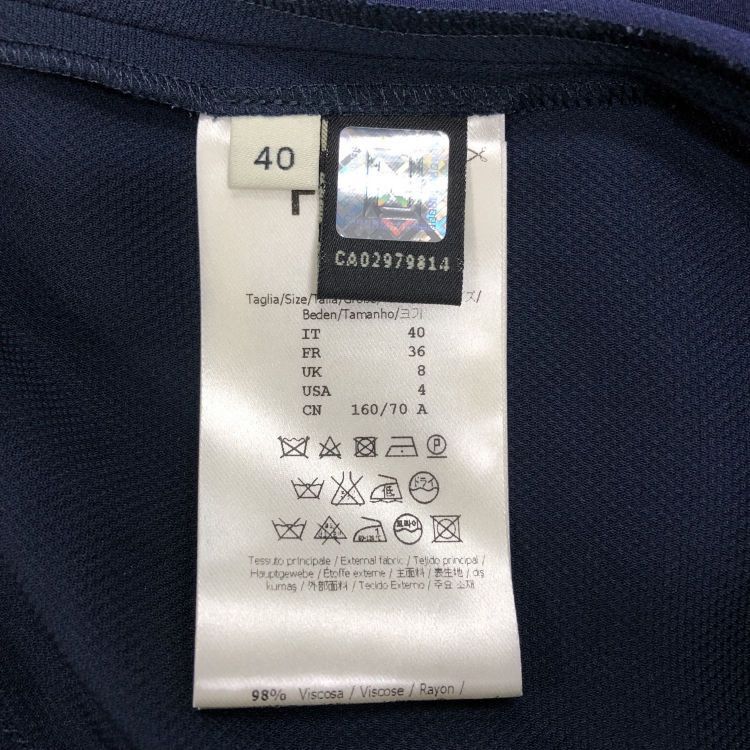 Fendi Fendi Navy Trousers Size IT 40 Size 27" / US 4 / IT 40 - 4 Thumbnail
