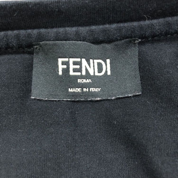 Fendi Fendi Monster Eyes Zipper Long Sleeve T-Shirt Size M Size US M / EU 48-50 / 2 - 3 Thumbnail
