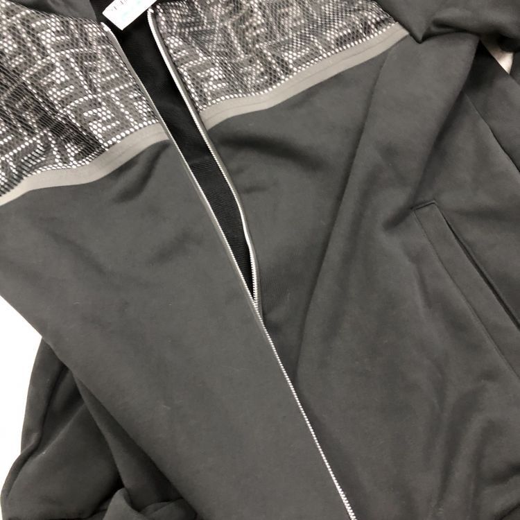 Fendi Fendi FF Mesh Zip Up Hoodie Size XS Size US XS / EU 42 / 0 - 7 Thumbnail