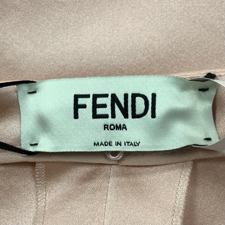 Fendi Fendi Pink Silk Shorts Size 38 Size 26" / US 2 / IT 38 - 3 Thumbnail