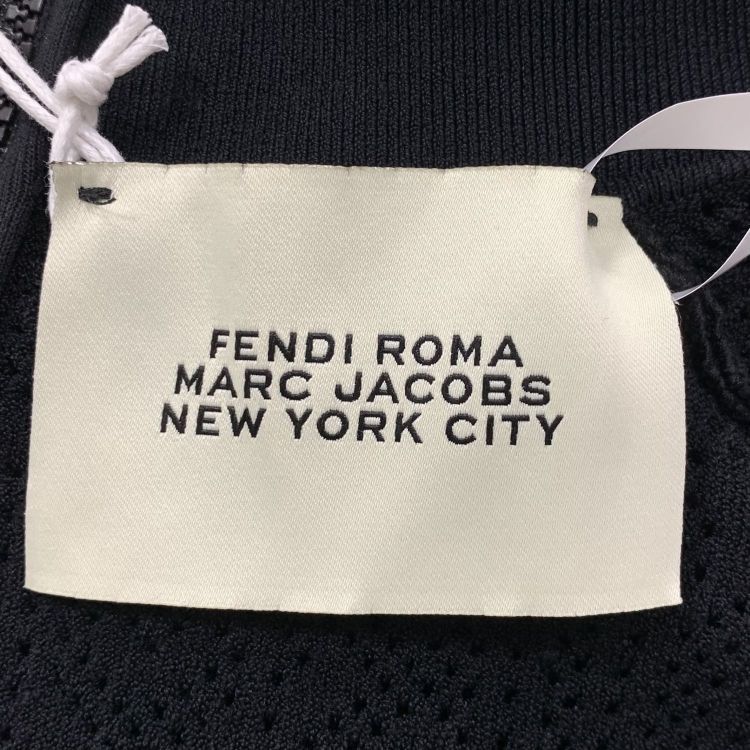 Fendi Fendi x Marc Jacobs Logo Knit Midi Dress Size 40 Size S / US 4 / IT 40 - 3 Thumbnail