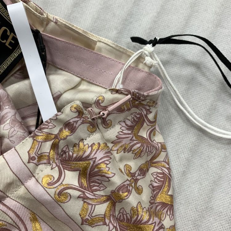 Fendi Fendi x Versace Baroque Silk Mini Skirt Size 40 Size 27" / US 4 / IT 40 - 7 Thumbnail