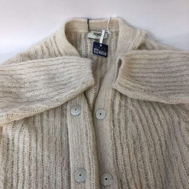 Fendi Fendi Mohair Cardigan Size IT 40 Size S / US 4 / IT 40 - 11 Thumbnail