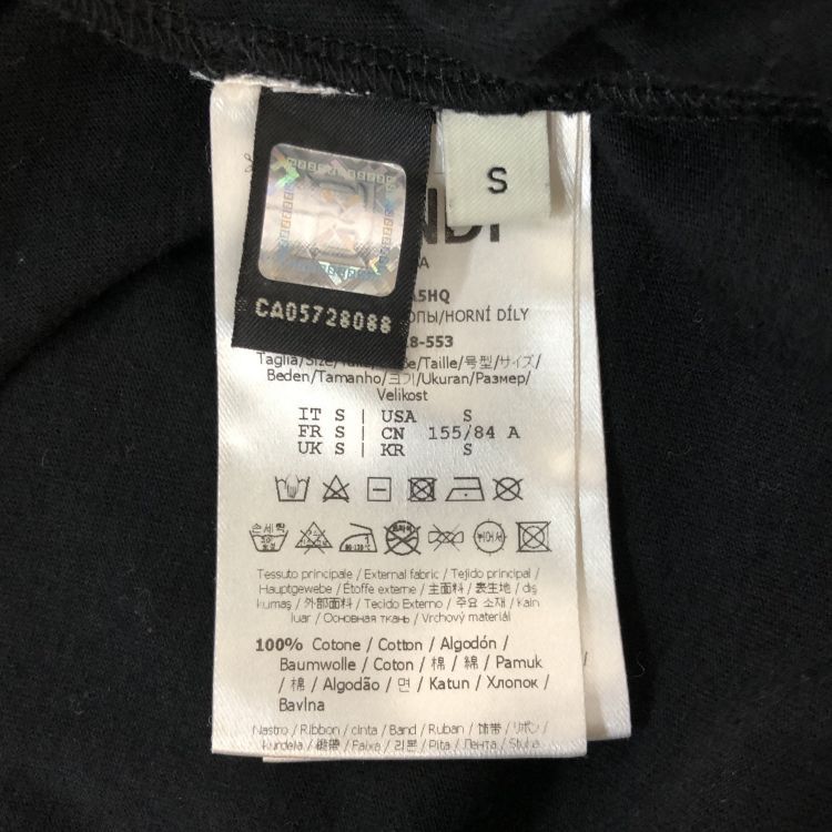 Fendi Fendi Logo Tape T-Shirt Size S Size US S / EU 44-46 / 1 - 4 Thumbnail