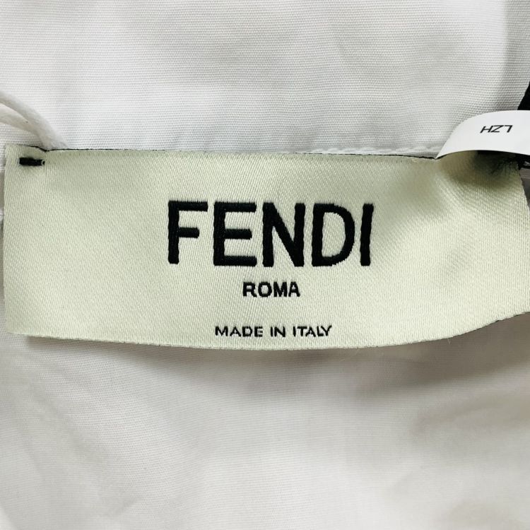 Fendi Fendi Logo Pocket Button Up Shirt Size IT 42 Size M / US 6-8 / IT 42-44 - 3 Thumbnail