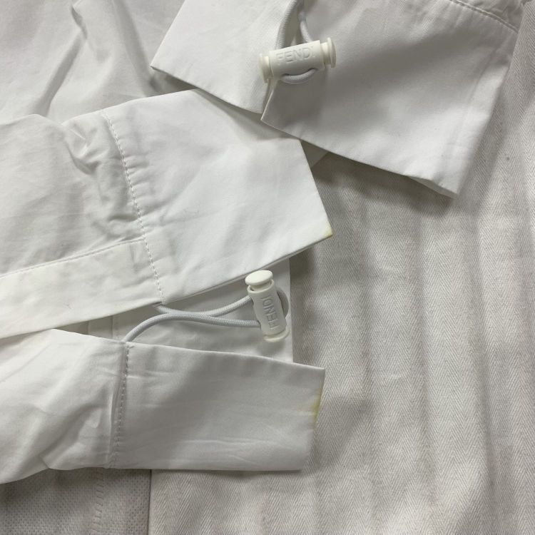 Fendi Fendi Logo Pocket Button Up Shirt Size IT 42 Size M / US 6-8 / IT 42-44 - 7 Thumbnail