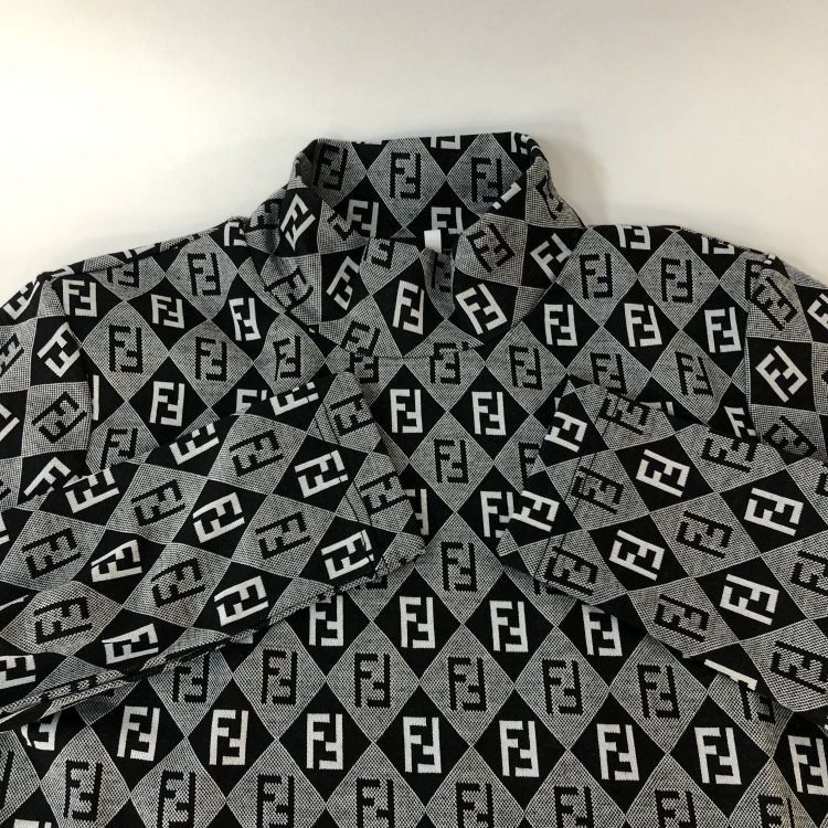 Fendi Fendi FF Logo Pattern Midi Dress Size 40 Size S / US 4 / IT 40 - 9 Thumbnail