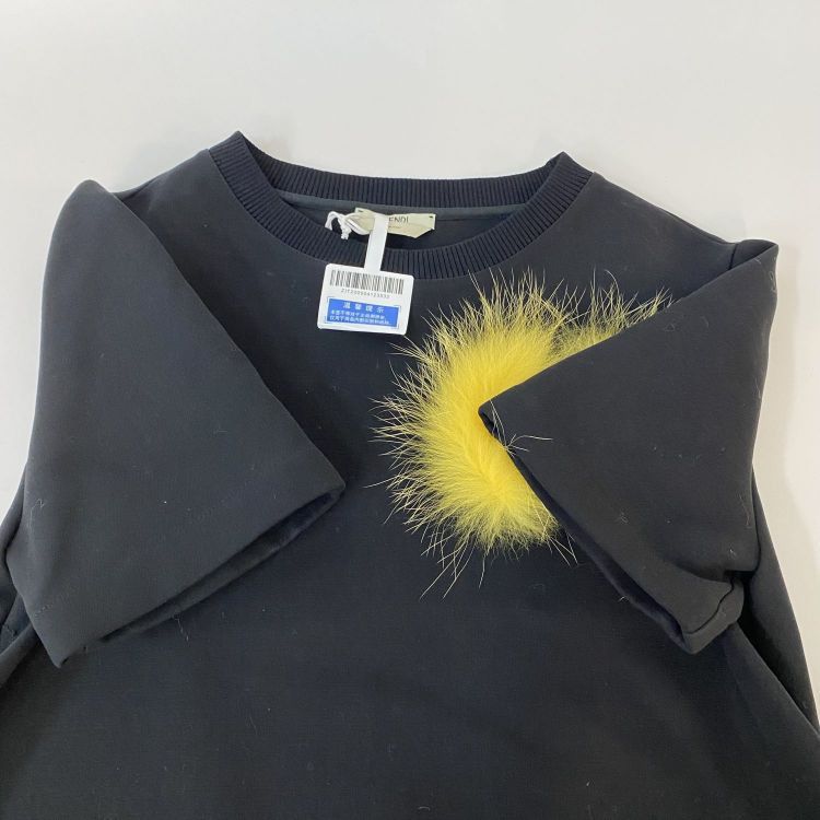 Fendi Fendi Fur Monster Short Sleeve Tee Size 40 Size S / US 4 / IT 40 - 10 Thumbnail