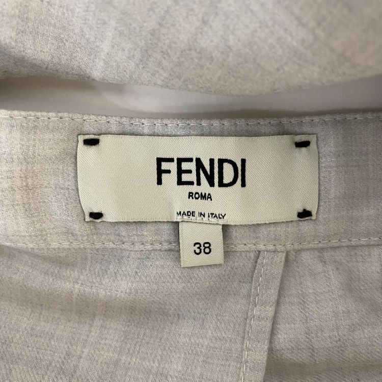 Fendi Fendi Wool Pants Size 38 Size 26" / US 2 / IT 38 - 7 Thumbnail