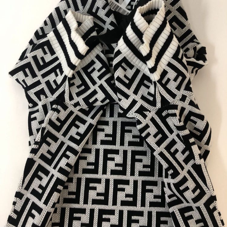 Fendi Fendi Zucca Logo Knit Midi Dress Size 40 Size S / US 4 / IT 40 - 11 Thumbnail