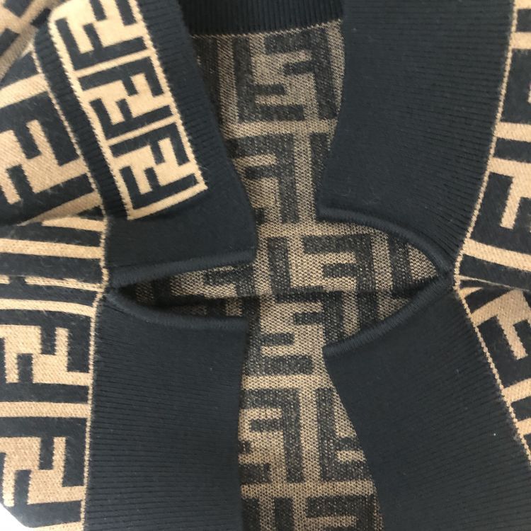Fendi Fendi FF Monogram Knit Sweater Size 38 Size XS / US 0-2 / IT 36-38 - 11 Thumbnail