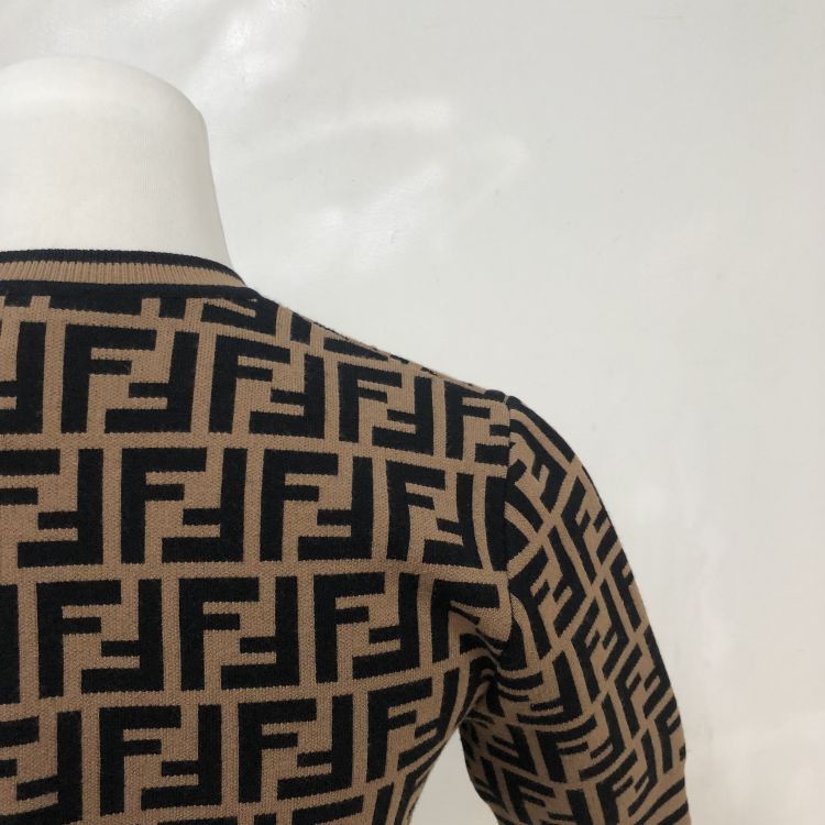 Fendi Fendi FF Monogram Knit Sweater Size 38 Size XS / US 0-2 / IT 36-38 - 8 Thumbnail