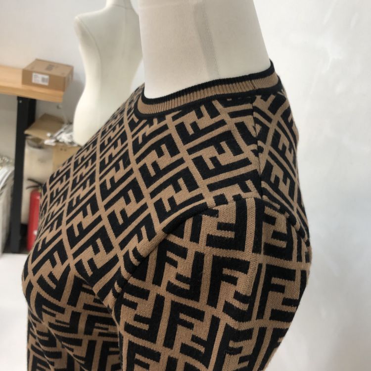 Fendi Fendi FF Monogram Knit Sweater Size 38 Size XS / US 0-2 / IT 36-38 - 7 Thumbnail