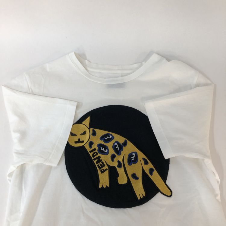 Fendi Fendi Cat Graphic T-Shirt Size S Size US S / EU 44-46 / 1 - 11 Thumbnail