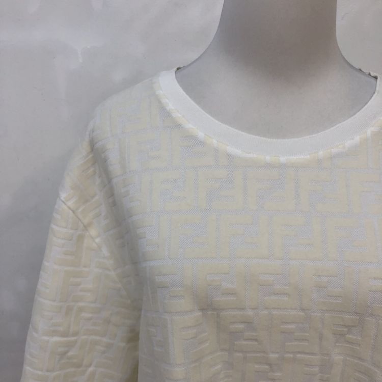 Fendi Fendi FF Logo T-Shirt Size L Size US L / EU 52-54 / 3 - 7 Thumbnail