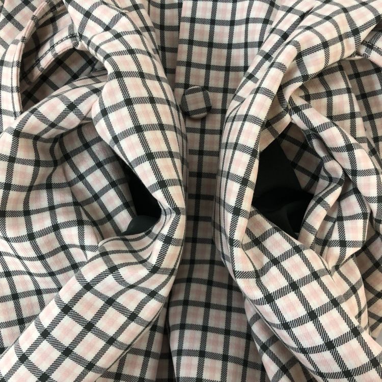 Fendi Fendi Plaid Mink Trim Wool Coat Size 38 Size XS / US 0-2 / IT 36-38 - 13 Thumbnail