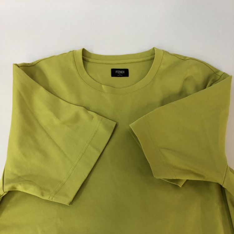 Fendi Fendi Yellow Short Sleeve T-Shirt Size XL Size US XL / EU 56 / 4 - 12 Thumbnail