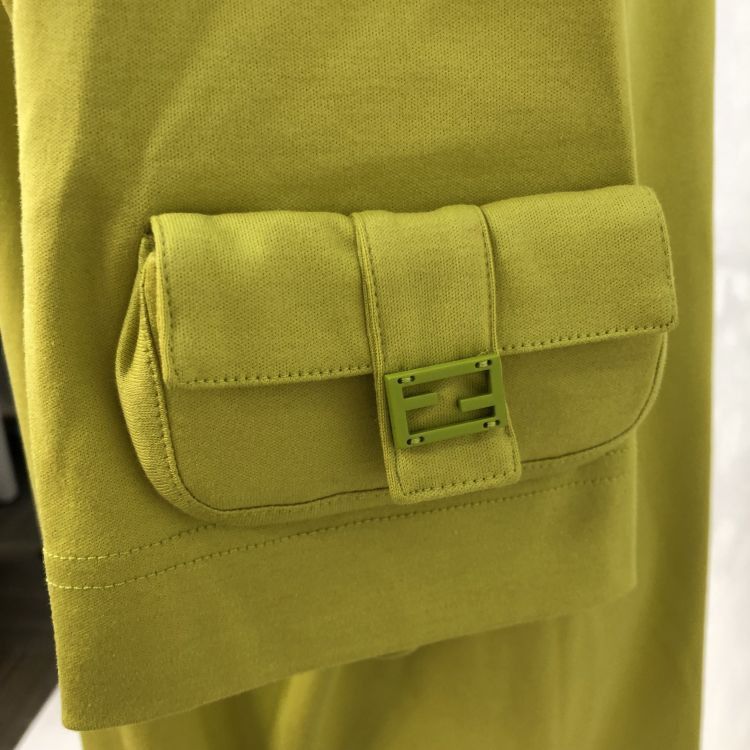 Fendi Fendi Yellow Short Sleeve T-Shirt Size XL Size US XL / EU 56 / 4 - 10 Thumbnail
