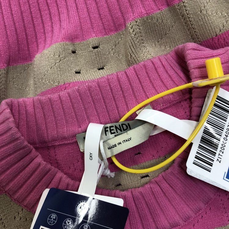 Fendi Fendi Striped Knit Sweater Size 36 Size XS / US 0-2 / IT 36-38 - 6 Thumbnail